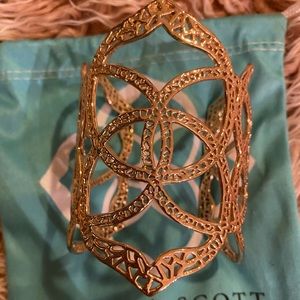 Kendra Scott Rare Rose Gold Roni Cuff Bracelet